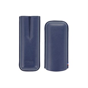 S.T. Dupont Lacivert Deri 2li Puro Kılıfı 183121