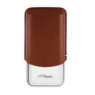 S.T. Dupont Kahverengi 3lü Puro Kılıfı 183021