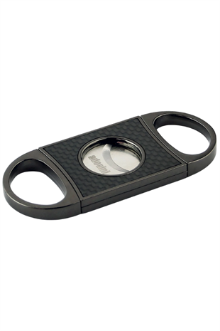 Adorini Double Blade Carbon Metal Gunmetal Puro Makası Kesici