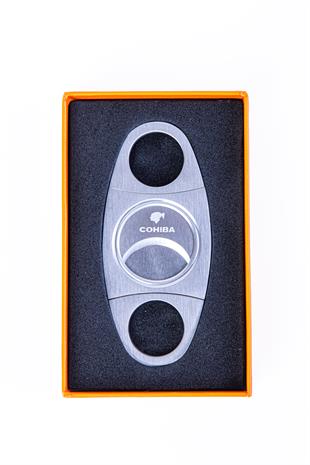 Cohiba 80 Ring Gümüş Metal Puro Makası Kesici