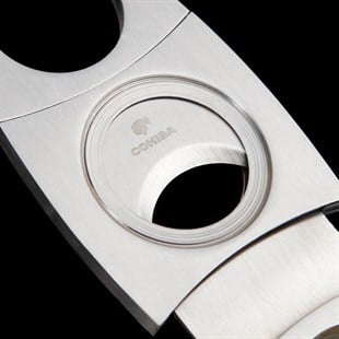 Cohiba Deri Kılıflı Giyotin Puro Makası Kesici