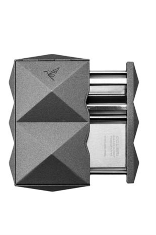 Colibri Quasar Gunmetal Düz & V Metal Puro Makası Kesici
