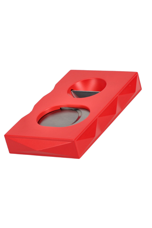 Colibri Quasar Kırmızı Düz & V Metal Puro Makası Kesici