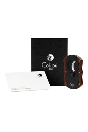 Colibri Wood S-Cut Dark Burl - Siyah Puro Makası Kesici