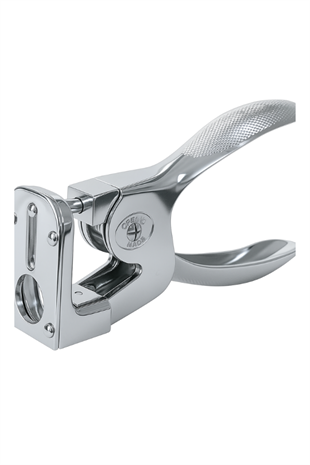 Ewee Parlak Gümüş Kaplama Puro Makası Kesici