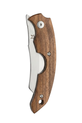 Fox Virtus Deri Kılıflı Ahşap Puro Kesici Bıçak