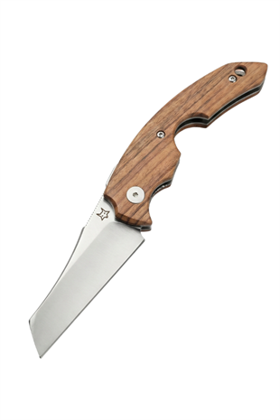 Fox Virtus Deri Kılıflı Kahverengi Puro Kesici Bıçak