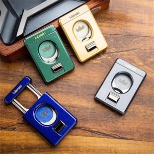 Lubinski Premium Slim Puro Makası Cutter Yeşil(60Ring)