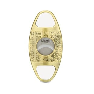 Lubinski Metal Puro Kesici Lazer Bıçak Kabartma İşlemeli Gold(60Ring)