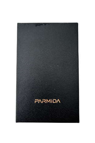 Parmida Siyah-Kırmızı Metal Puro Makası Kesici