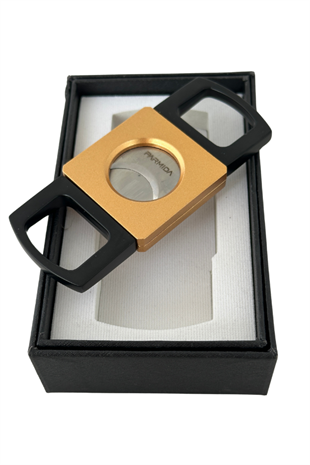 Parmida Siyah-Gold Metal Puro Makası Kesici