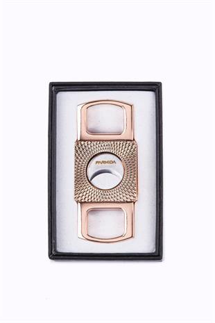 Parmida Gold İşlemeli Puro Makası Kesici