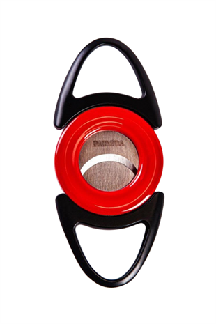 Parmida Kırmızı-Siyah Puro Makası Kesici