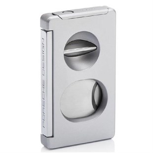 Porsche Design Gümüş Puro Makası Kesici