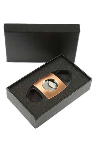 PQ Bronz-Siyah Desenli Metal Puro Makası Kesici