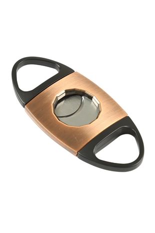 PQ Bronz-Siyah Desenli Metal Puro Makası Kesici