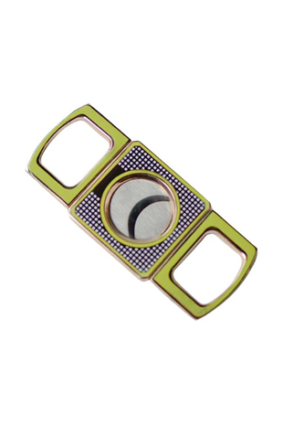 PQ Yeşil Cohiba Desenli Metal Puro Makası Kesici