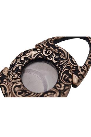 PQ Bronz Full Desenli Metal Puro Makası Kesici