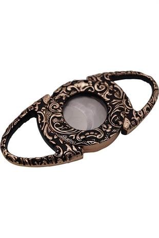 PQ Bronz Full Desenli Metal Puro Makası Kesici