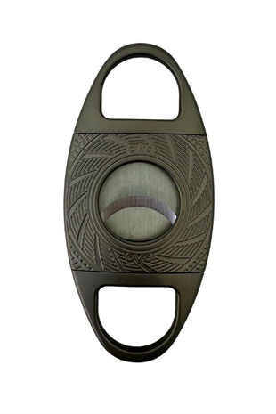 PQ Gunmetal Metal İşlemeli Puro Makası Kesici