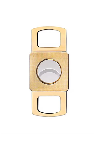 PQ Rose Gold Metal İşlemeli Puro Makası Kesici