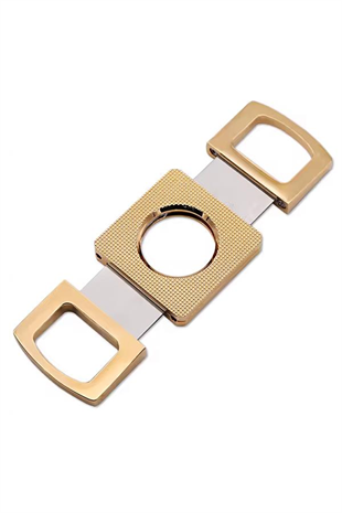 PQ Rose Gold Metal İşlemeli Puro Makası Kesici