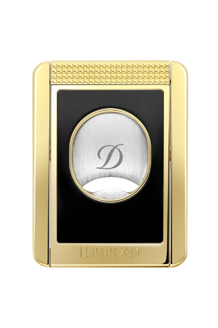 S.T. Dupont Gold Puro Makası Kesici & Puro Standı 3553