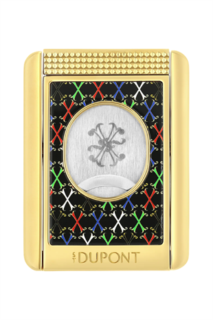S.T. Dupont Fuente Series Gold Puro Makası Kesici & Puro Standı 003460F