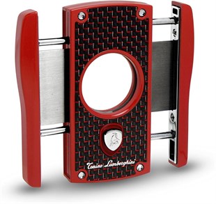 Tonino Lamborghini Desenli Kırmızı Puro Kesicisi
