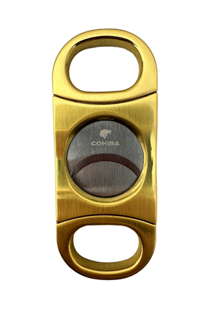Cohiba Çakmak Kesici Gold Puro Seti