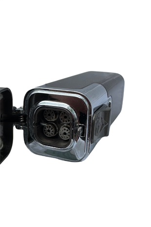 Parmida Çakmak Küllük Gunmetal İkili Puro Seti