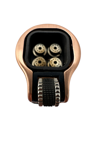 Parmida Çakmak Kesici Bronz İkili Puro Seti