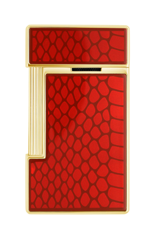 S.T. Dupont Lacquered Slimmy Çakmak Kesici İkili Puro Seti