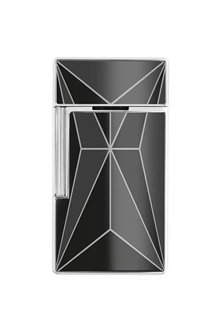 S.T. Dupont Fire x Black Siyah Çakmak Kesici İkili Puro Seti