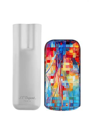 S.T. Dupont Biggy Graffty Çakmak Kılıf İkili Puro Seti