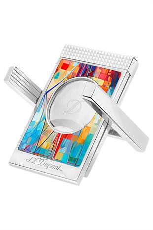 S.T. Dupont Biggy Graffty Çakmak Kesici İkili Puro Seti