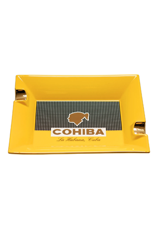 Cohiba Sarı Gold İkili Porselen Puro Küllüğü
