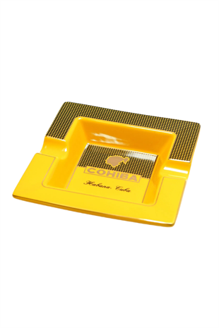 Cohiba Sarı İkili Porselen Puro Küllüğü