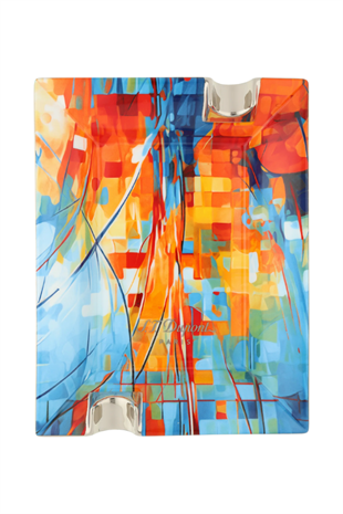 S.T. Dupont Graffty Çok Renkli İkili Puro Küllüğü 6424