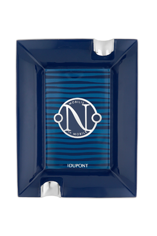 S.T. Dupont Porselen 20.000 Leagues Under the Seas Gulf Stream Mavi İkili Küllük 6451