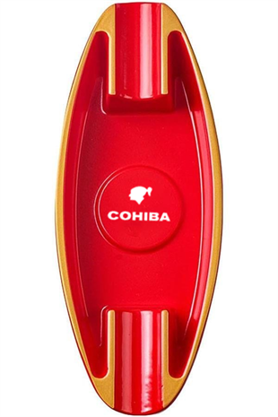 Cohiba Kırmızı Plastik İkili Puro Küllüğü