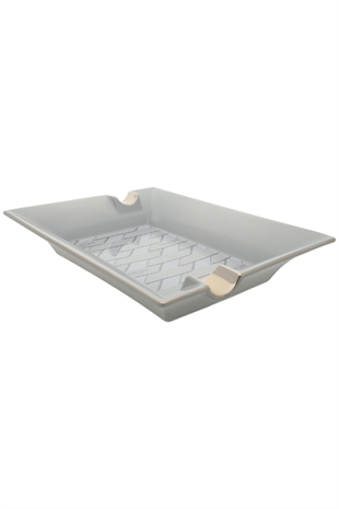 S.T. Dupont Monogram Açık Gri İkili Puro Küllüğü 6480