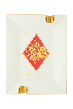S.T. Dupont Porselen Romeo Y Julieta Beyaz İkili Külük 6450
