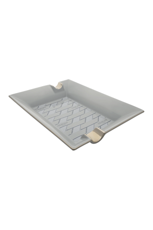 S.T. Dupont Monogram Açık Gri İkili Puro Küllüğü 6480