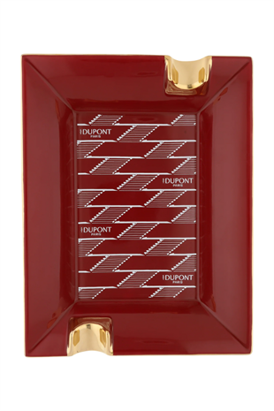 S.T. Dupont Monogram Kırmızı İkili Puro Küllüğü 6478