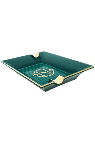 S.T. Dupont 20.000 Leagues Under the Seas Green Pacific Yeşil İkili Küllük 6452
