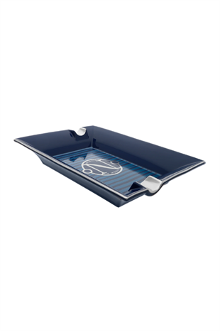 S.T. Dupont Porselen 20.000 Leagues Under the Seas Gulf Stream Mavi İkili Küllük 6451