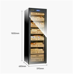 Lubinski Siyah Elektronik Puro Dolabı RA-998
