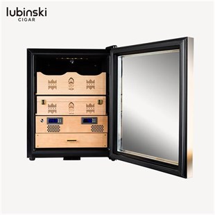 Lubinski Siyah - Gold Elektronik Puro Dolabı RA-999