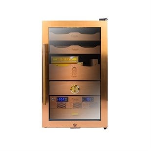 Lubinski Siyah - Gold Elektronik Puro Dolabı RA-222